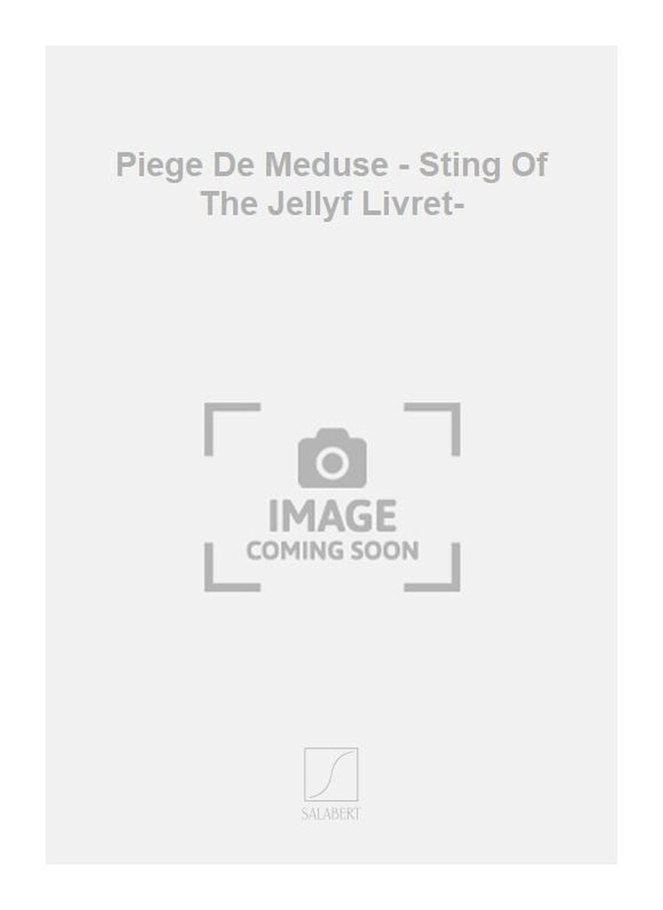 Piege De Meduse - Sting Of The Jellyf Livret-